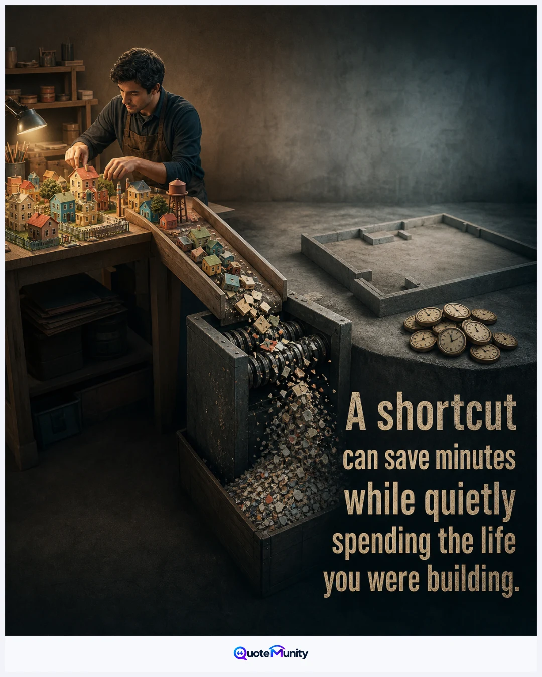 Short-term convenience can consume the time, growth, and meaning that sustained effort was meant to create.
