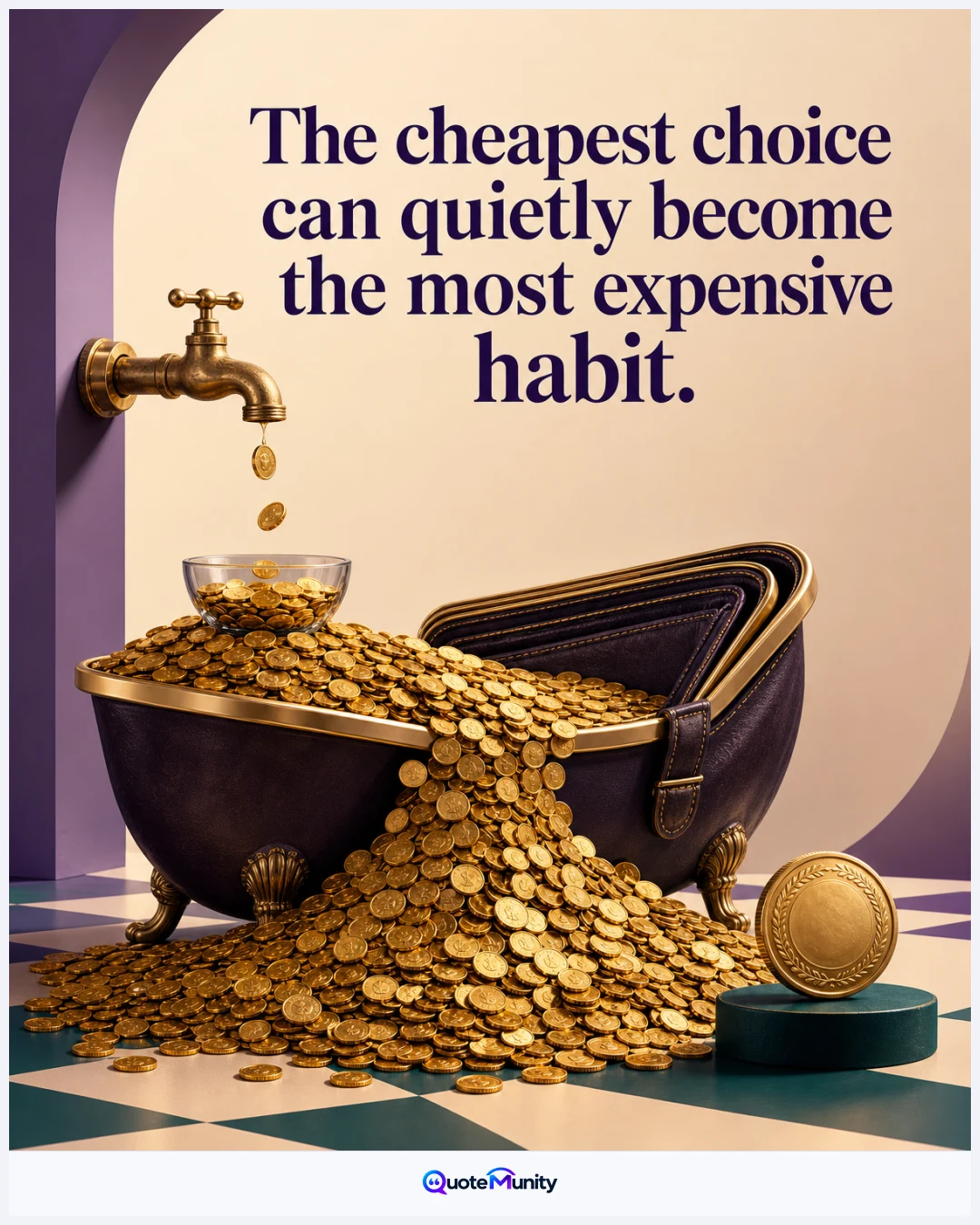 Repeated small savings can accumulate into a larger financial burden than one deliberate premium purchase.