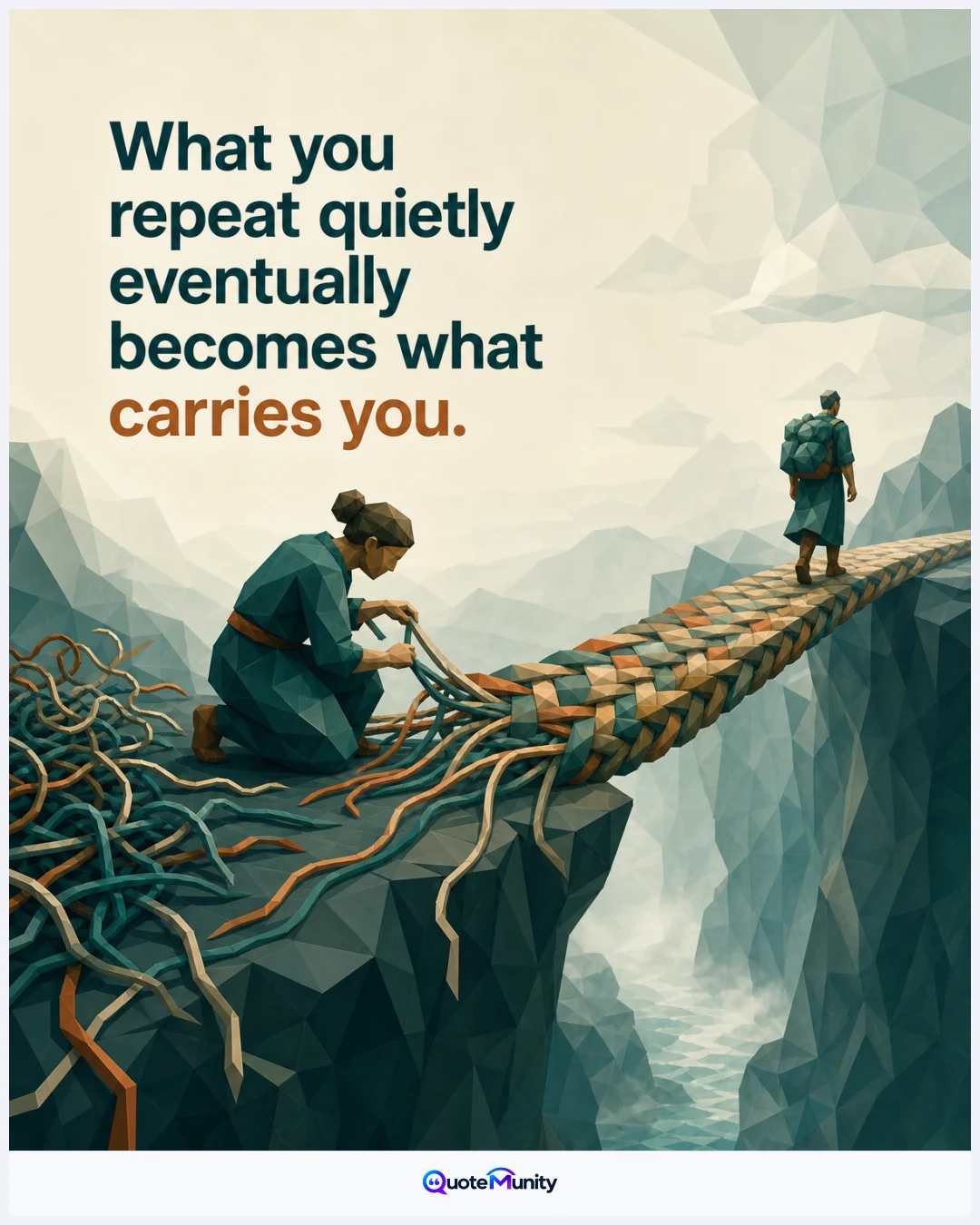 Consistent, modest effort gradually becomes dependable strength before its value is urgently needed.