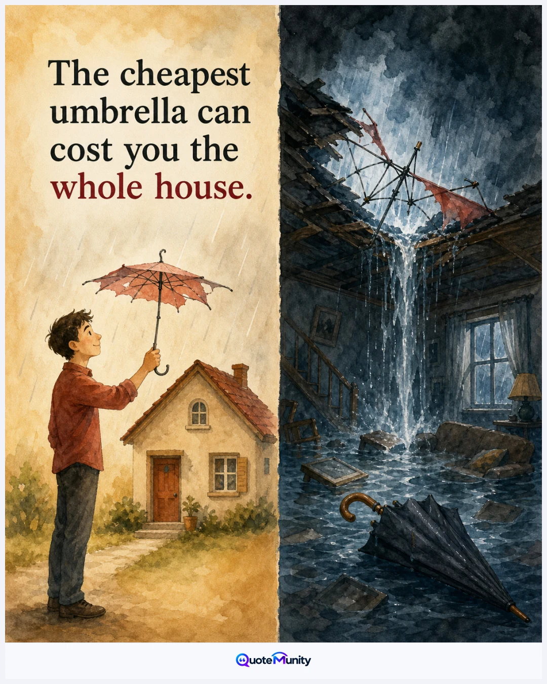 Saving a little upfront can create a much larger financial loss later.