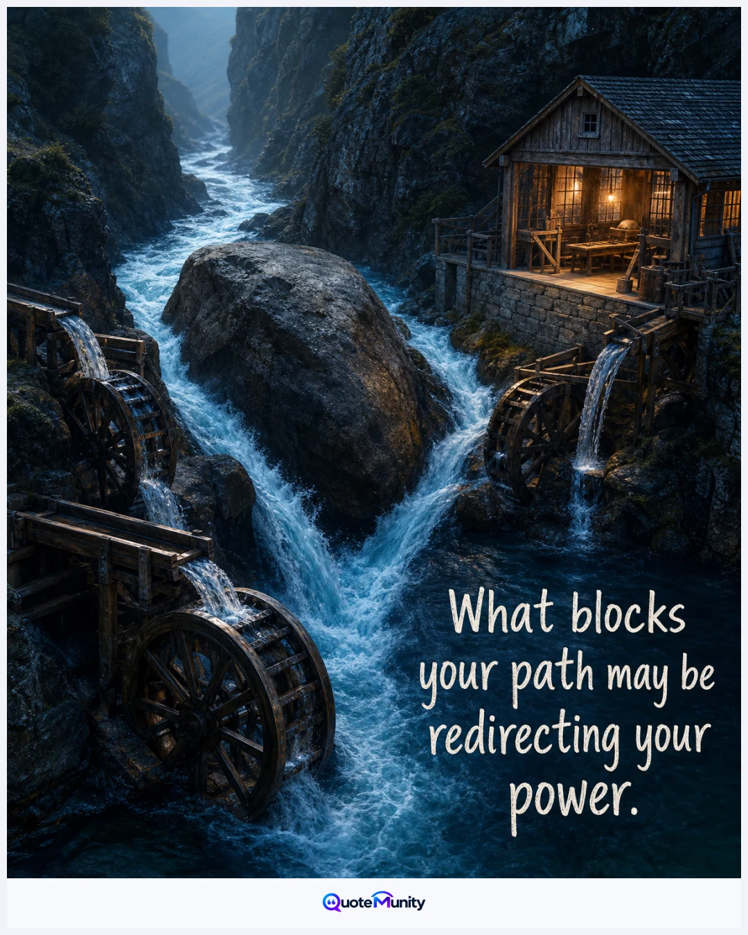 Obstacles do not always diminish progress; they can redirect effort into a more useful, powerful outcome.