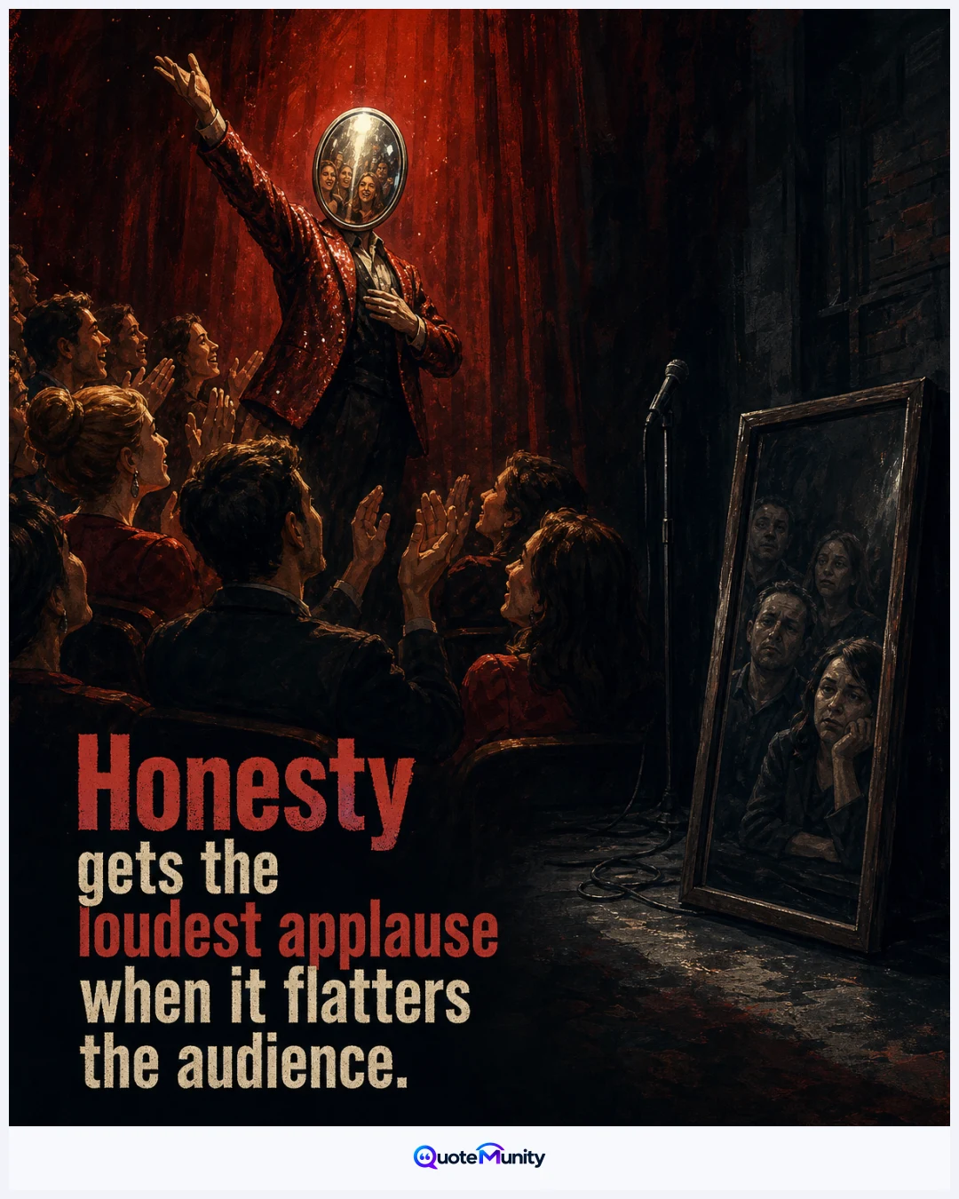 People often praise truth selectively, especially when it confirms their existing opinions or makes them feel good.
