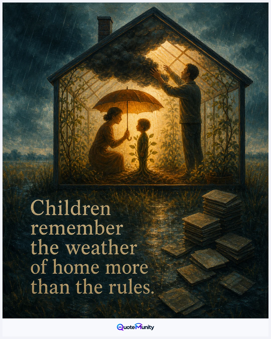 A child’s lasting emotional memory is shaped more by the atmosphere created at home than by parental instructions.