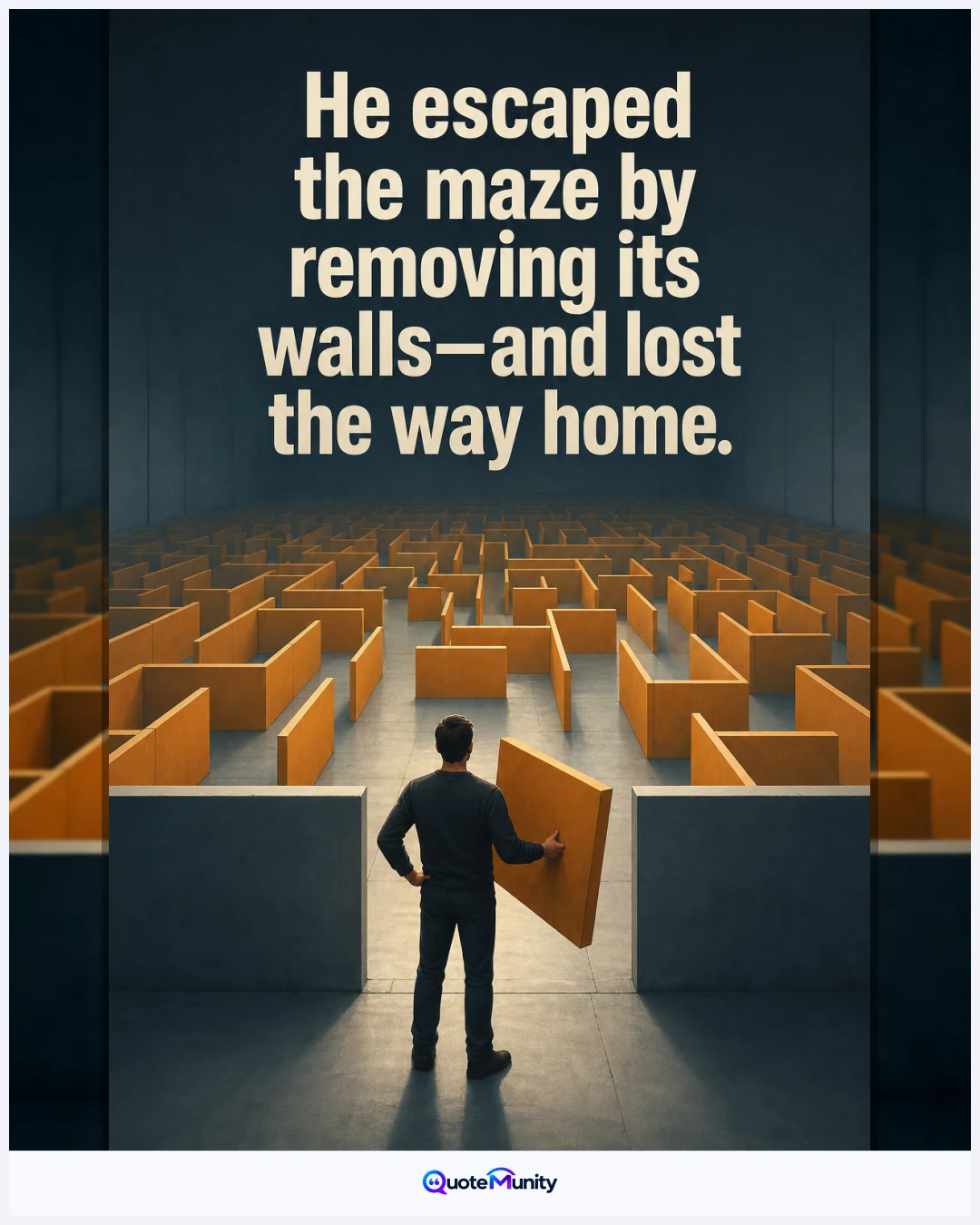 Avoiding a difficult process can destroy the structure that made the destination possible, creating a bigger failure than the original challenge.